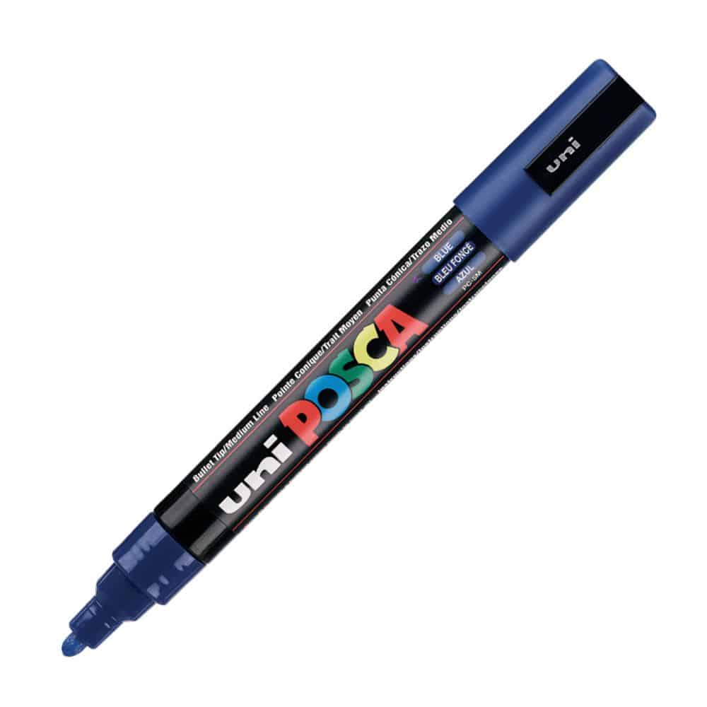 PoscaUni-Ball Posca Μαρκαδόρος Μεσαίος Μπλεpapell.gr