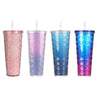 OEMΠοτήρι Με Καλαμάκι Mermaid 500ml 4 Χρώματα - 1 Τμχpapell.gr
