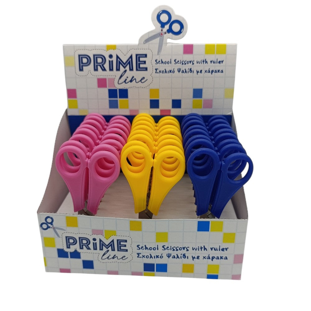 Prime Line Ψαλίδι 3 Χρώματα - 1 Τμχ