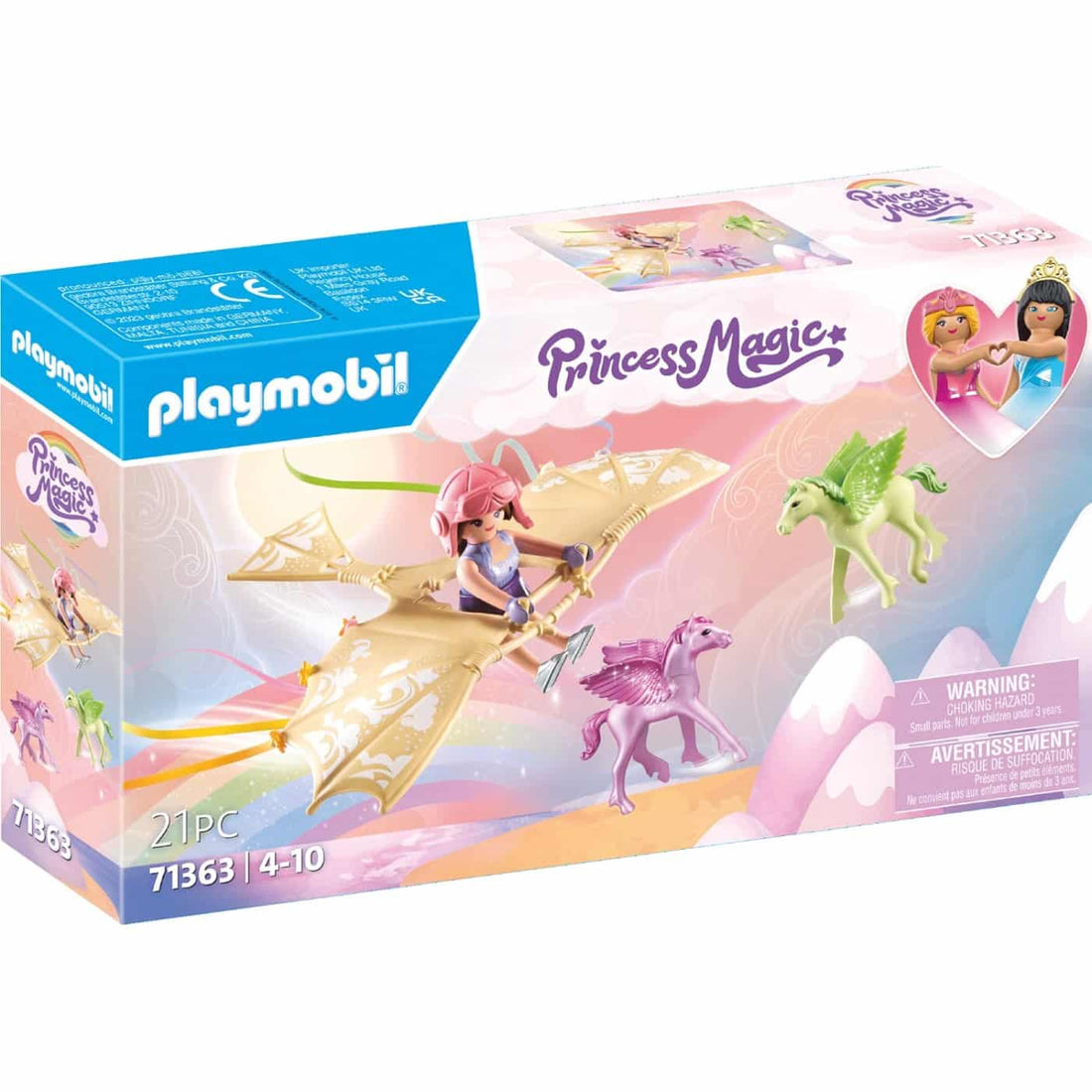 71363 Playmobil Princess Magic Εκδρομh Στα Σyννεφα Με Μικροyς Πhγασους