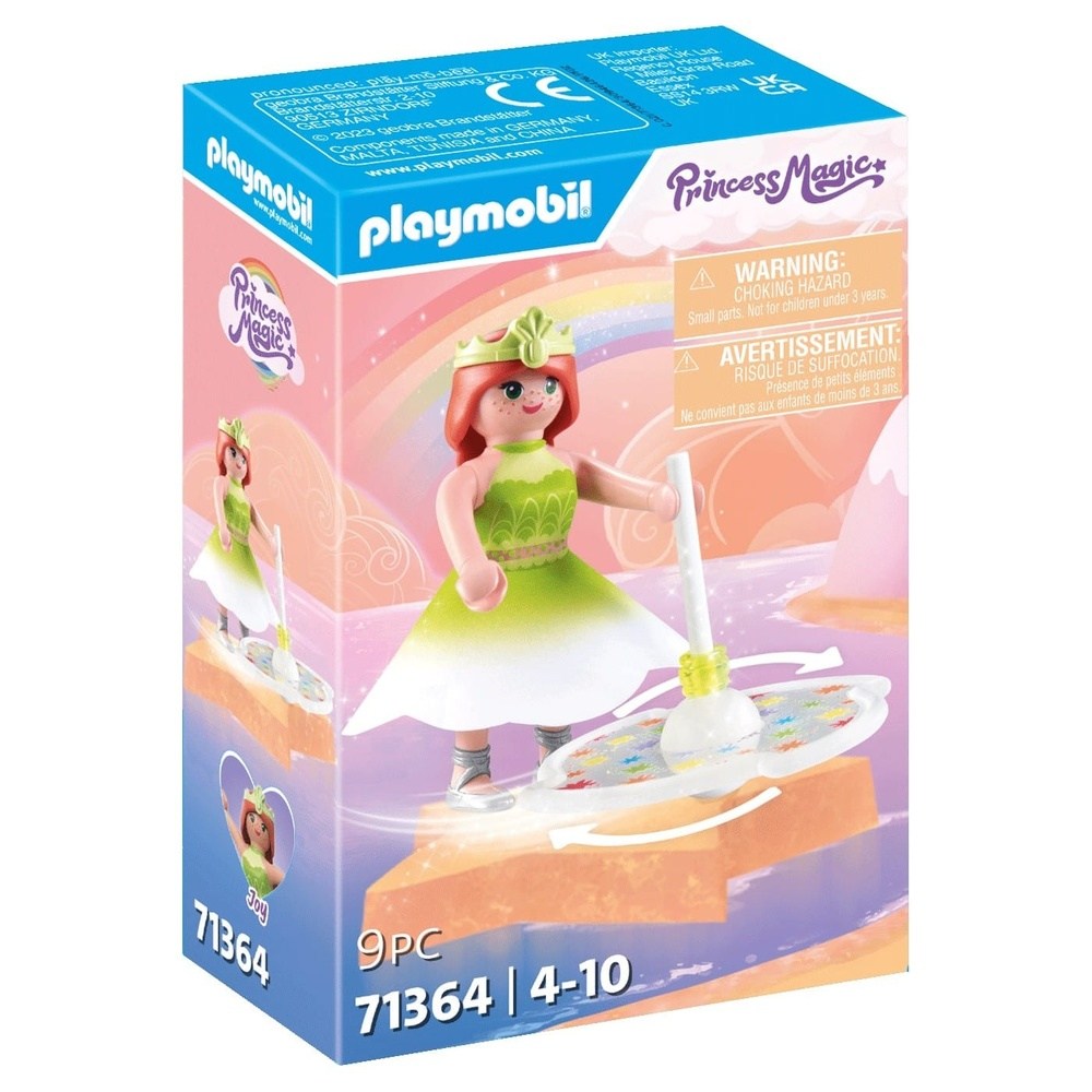 71364 Playmobil Princess Magic Πριγκiπισσα Του Ουρaνιου Τόξου Με Σβοyρα