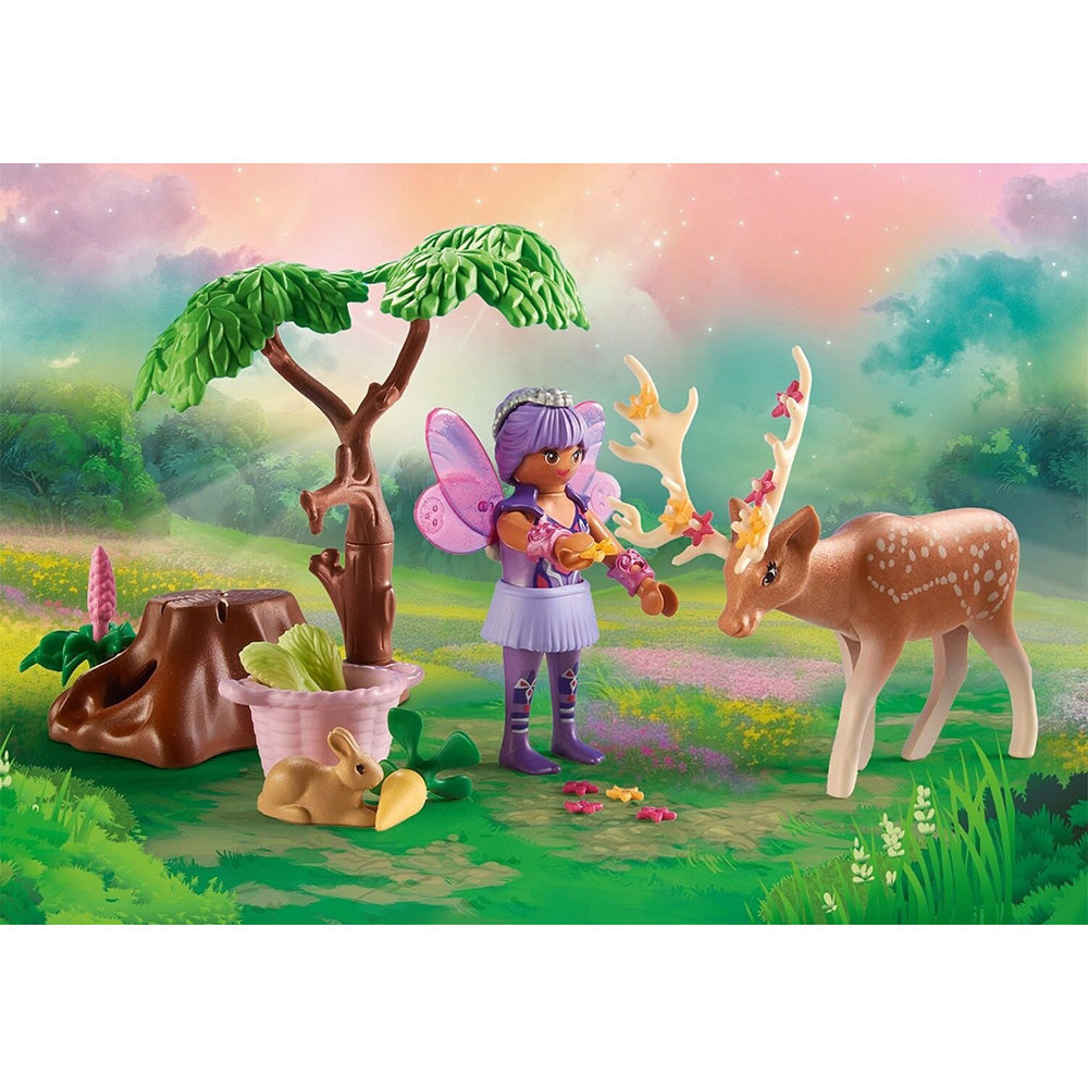 71800 Playmobil Princess Magic Starter Pack Νεράιδες Με Ζωάκια Του Δάσους