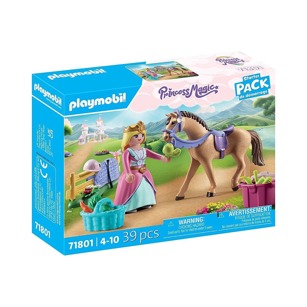 71801 Playmobil Starter Pack Πριγκίπισσα Με Άλογο Ιππασίας 