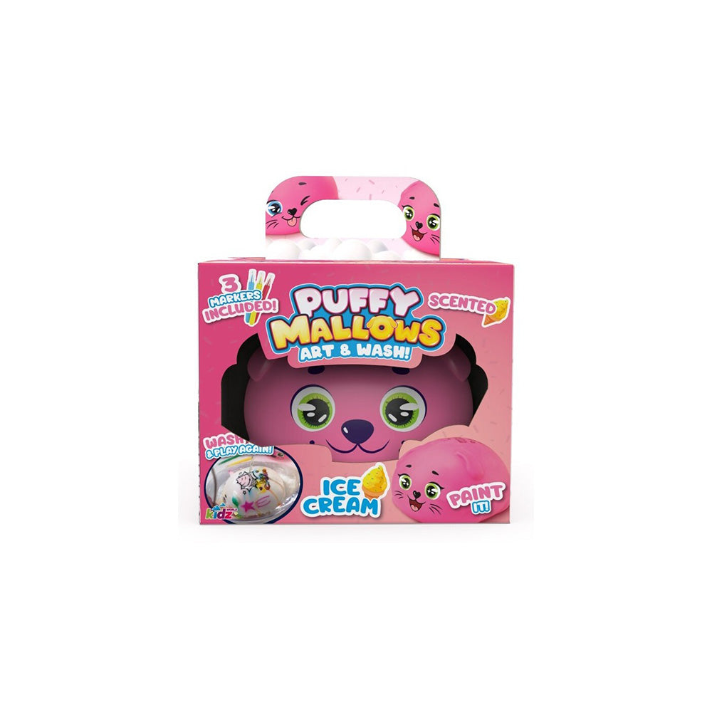 Just Toys Puffy Mallows – Αρωματικές Ζουληχτές Φατσούλες με Μαρκαδόρους 16x16 εκ - 1 Τμχ