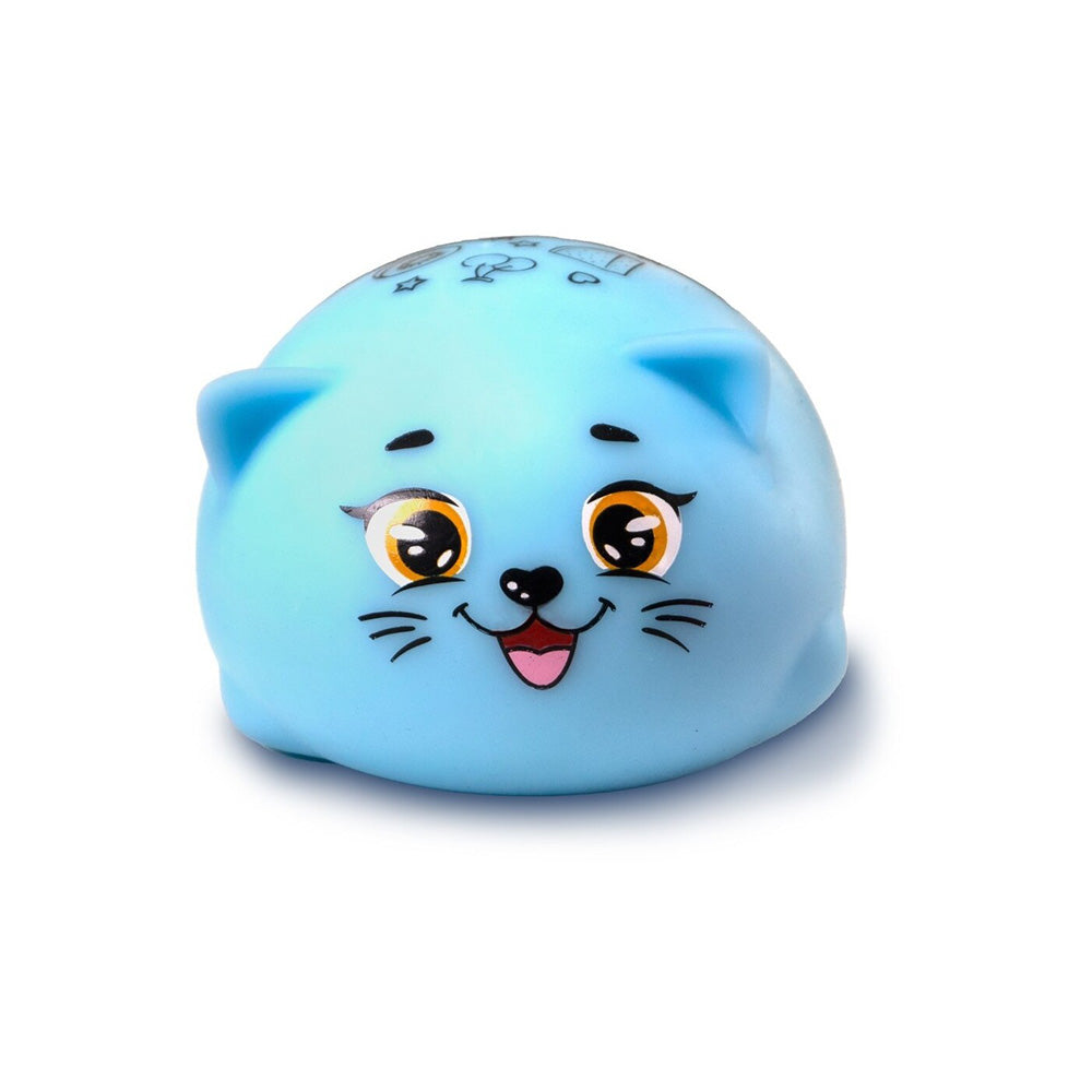 Just Toys Puffy Mallows – Αρωματικές Ζουληχτές Φατσούλες με Μαρκαδόρους 16x16 εκ - 1 Τμχ