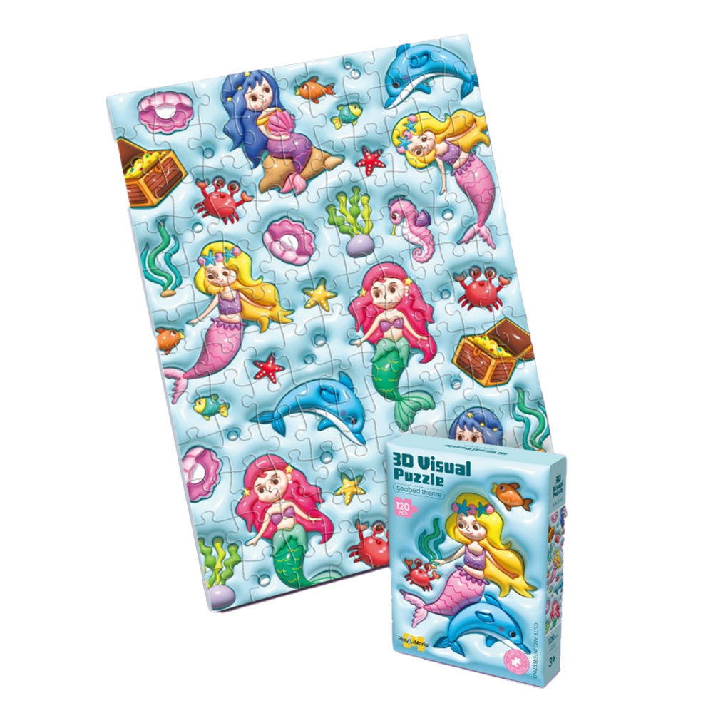 Puzzle 3D Γοργόνες 120τμχ