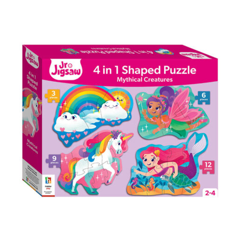 HINKLERShaped 4-in-1 Jigsaws: Mythical Creaturespapell.gr