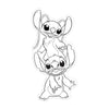 Luna Toys Puzzle Χρωματισμού XL Disney Stitch 52 Τμχ 