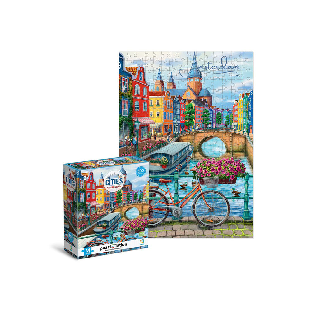 Dodo Puzzle Easy – Cities Amsterdam 300 Τεμ