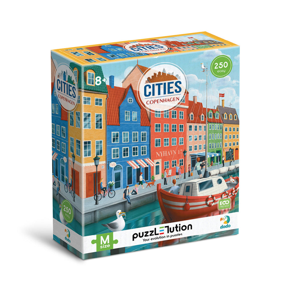 Dodo Puzzle Easy – Cities Copenhagen 250 Τεμ