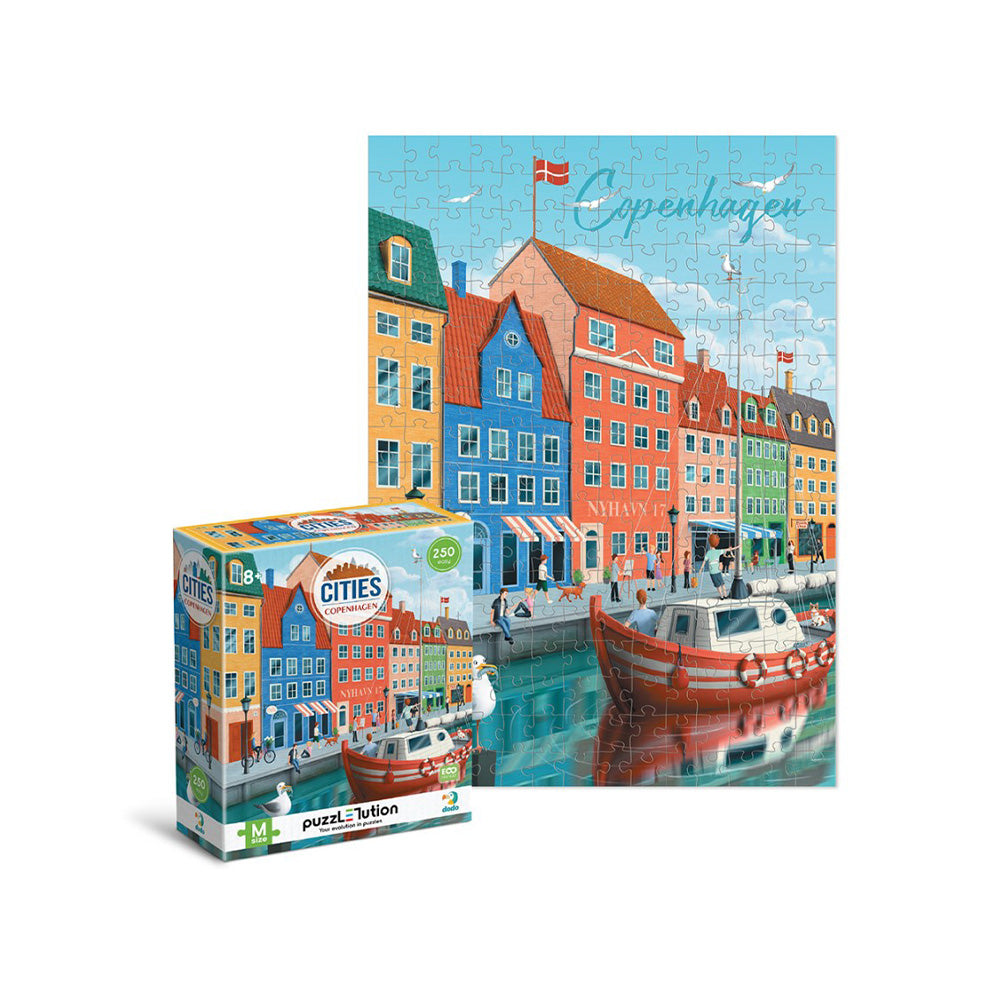 Dodo Puzzle Easy – Cities Copenhagen 250 Τεμ