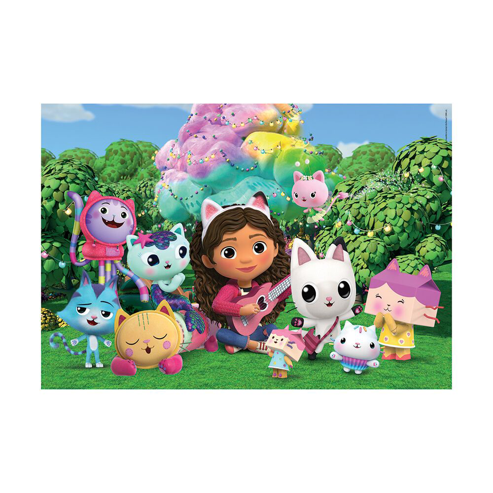 Clementoni Παιδικό Puzzle Maxi Super Color Gabby's Dollhouse 24 τμχ