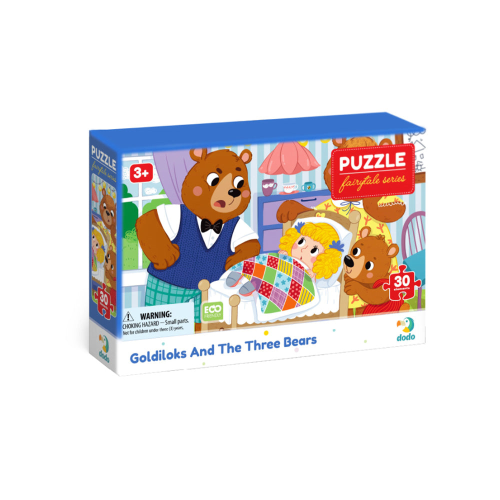 Dodo Puzzle Goldilocks and the Three Bears – Η Χρυσομαλλούσα και οι Τρεις Αρκούδες 30 Τεμ