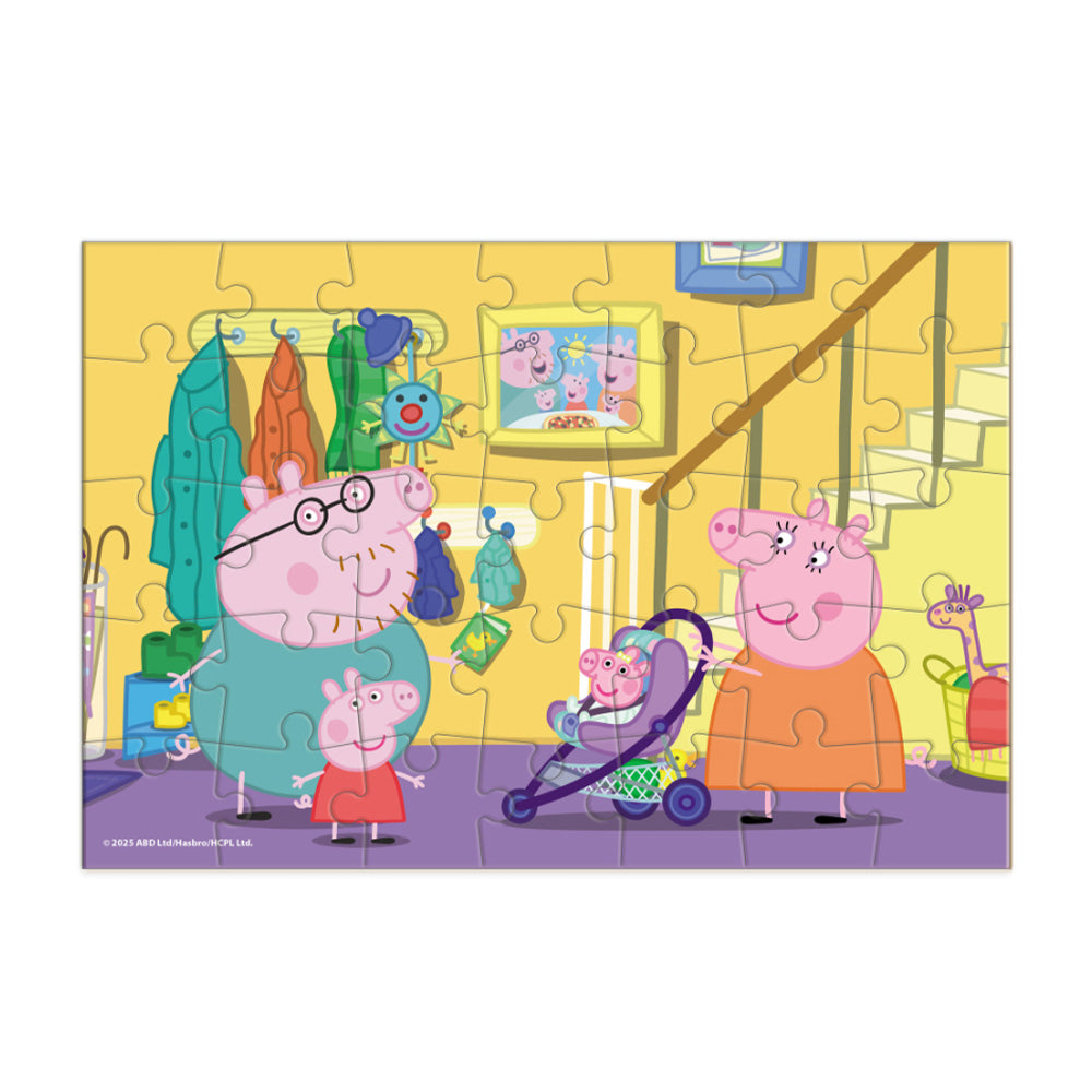 Dodo Puzzle Mini Peppa Pig For a Walk – Για Βόλτα 35 Τμχ