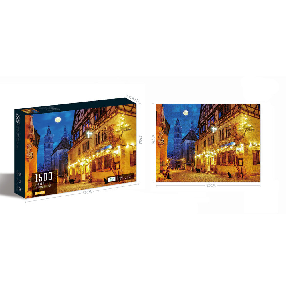 Puzzle Night Street 1500τμχ