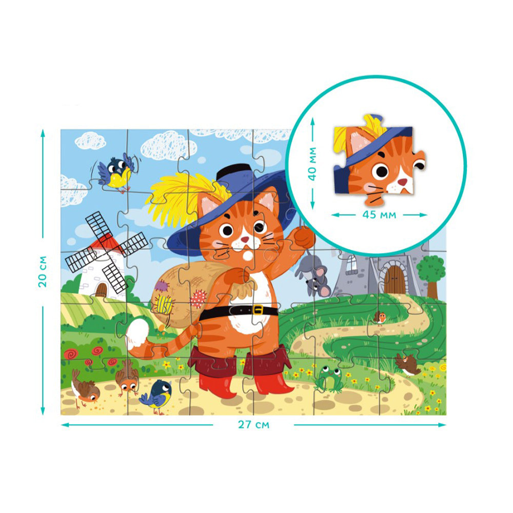 Dodo Puzzle Puss in Boots – Ο Παπουτσωμένος Γάτος 30 Τεμ