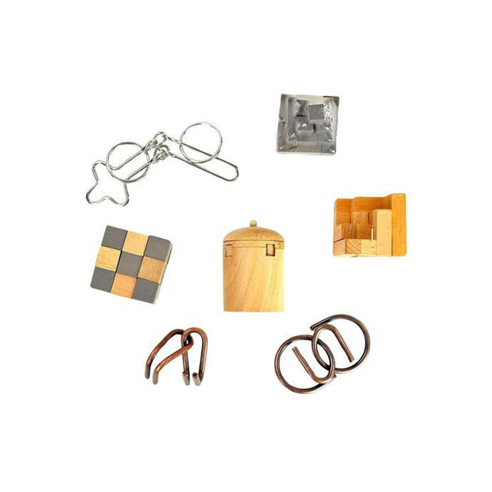 Puzzle Set Seven Wonders of the World 7