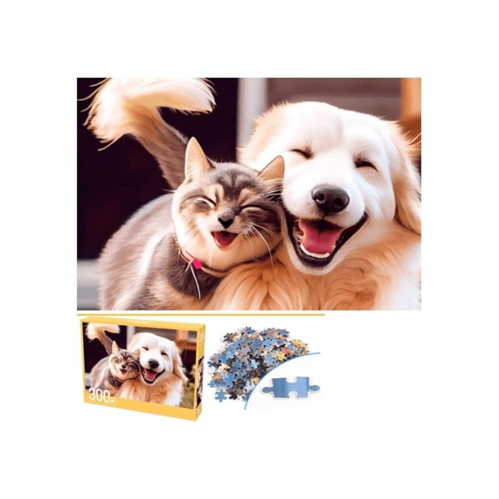 Puzzle Γάτα & Σκύλος Που Γελάνε 300τμχ