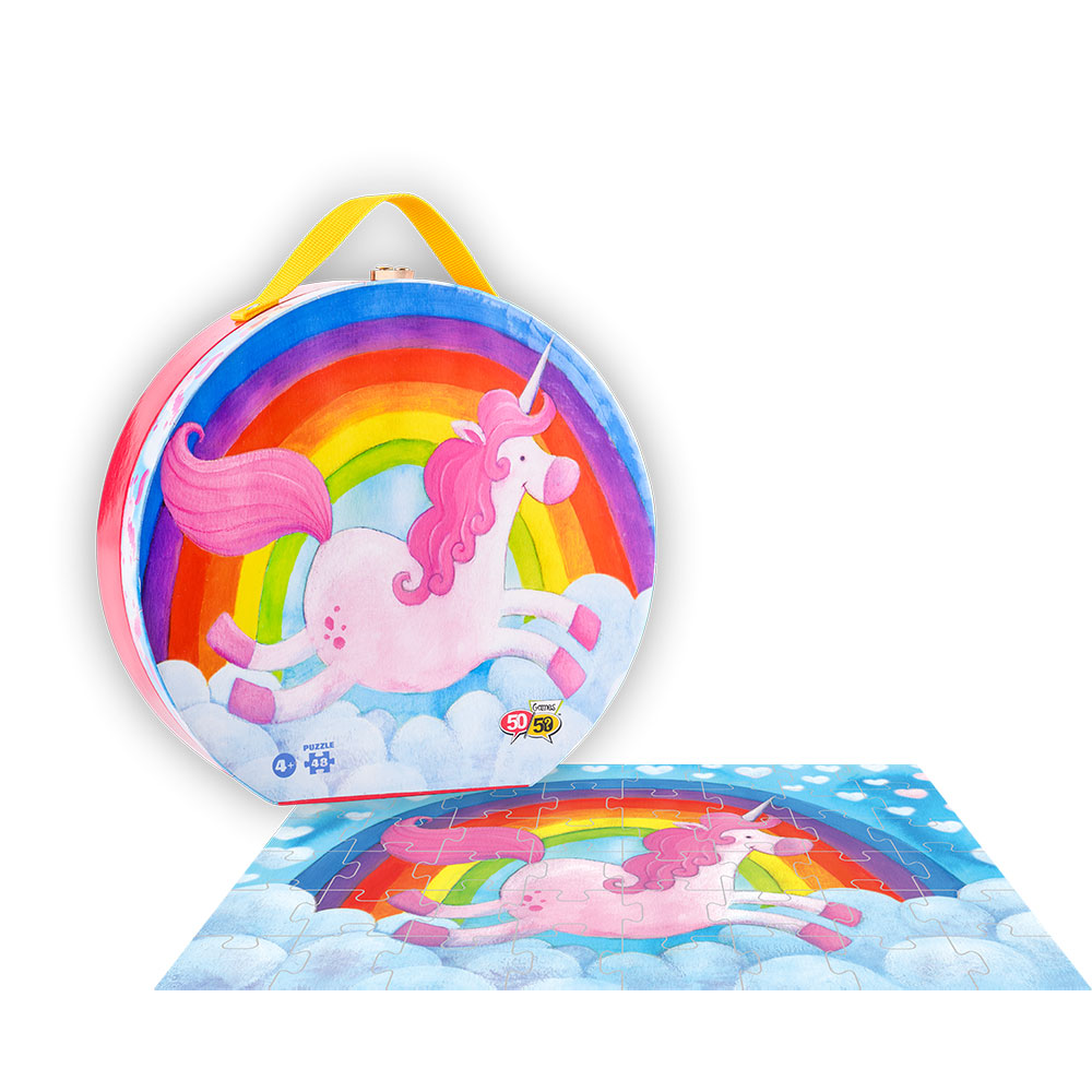 50/50 Games Puzzle  Μονόκερος 48 Τεμάχια