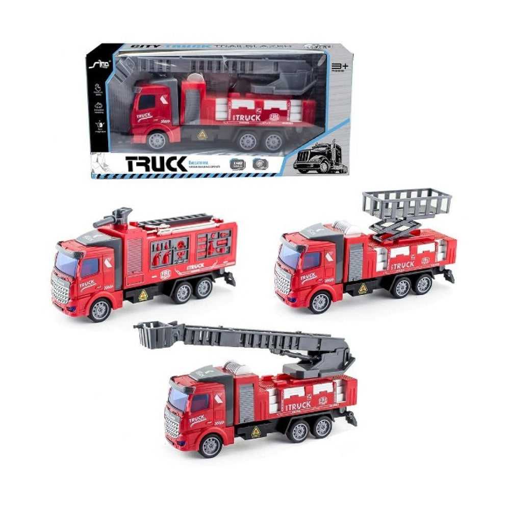 TrademarktΠυροσβεστικό Όχημα Κόκκινο 1:48 Pull Back 21 Εκ 3 Σχέδιαpapell.gr