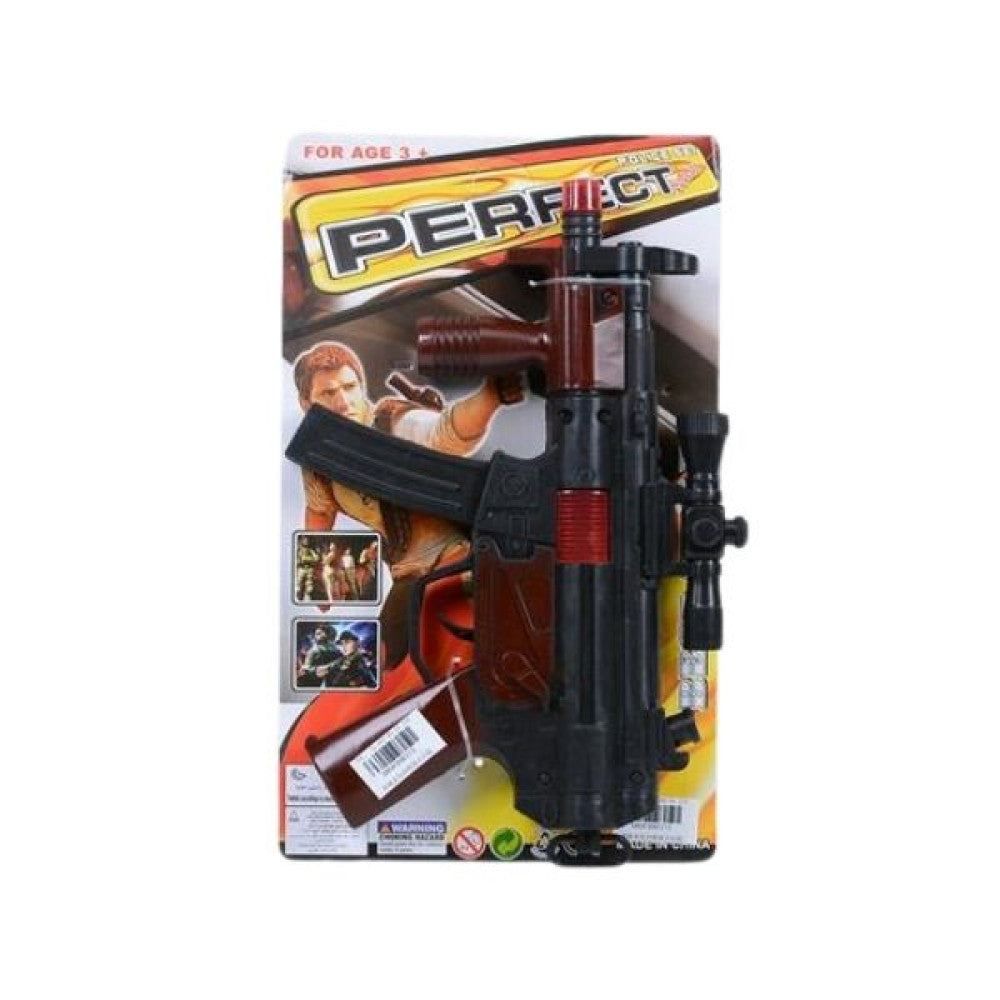 Πυροβόλο  Όπλο Μαύρο-Καφέ με Ήχο