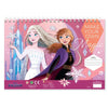 Μπλοκ Ζωγραφικης Frozen 2 23X33 40Φυλλα Αυτοκολλητα-Στενσιλ- 2Σελ Χρ 2Σχ