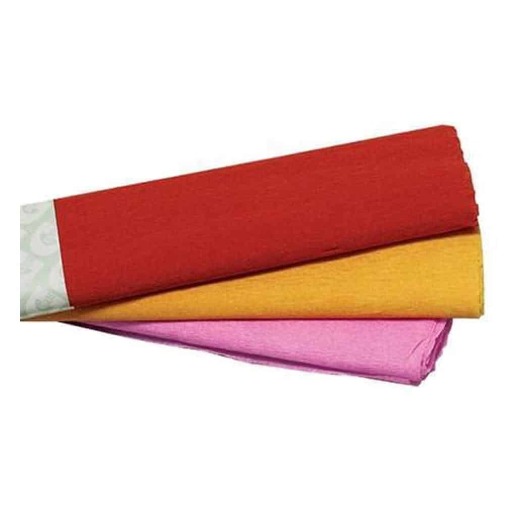 Χαρτι Γκοφρε Χειροτεχνιας Πορτοκαλι 50Χ200Εκ