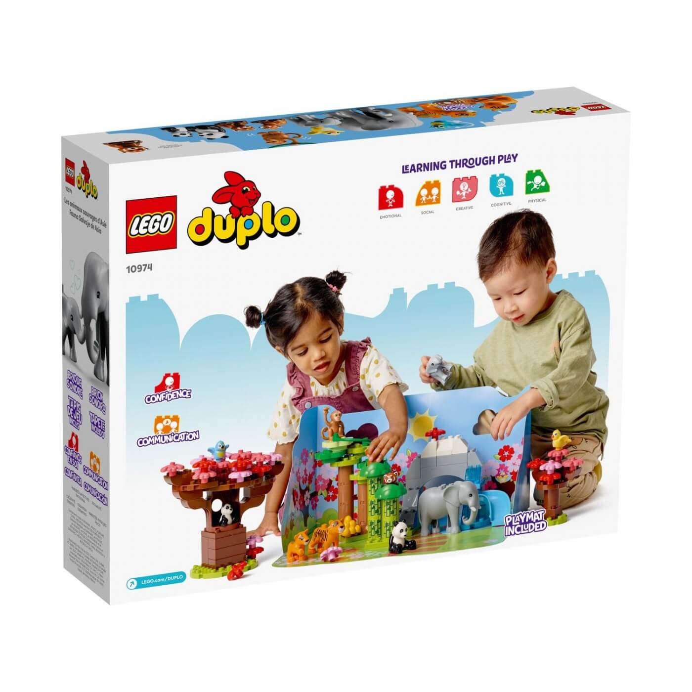 10974 Lego Duplo Αγρια Ζωα Της Ασιας