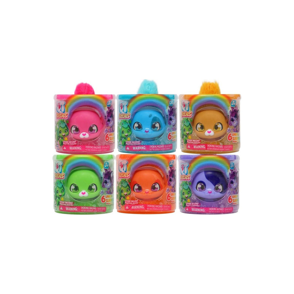 Just Toys QT Kitties Rainbow Φιγούρα 6 Σχέδια - 1 Τμχ