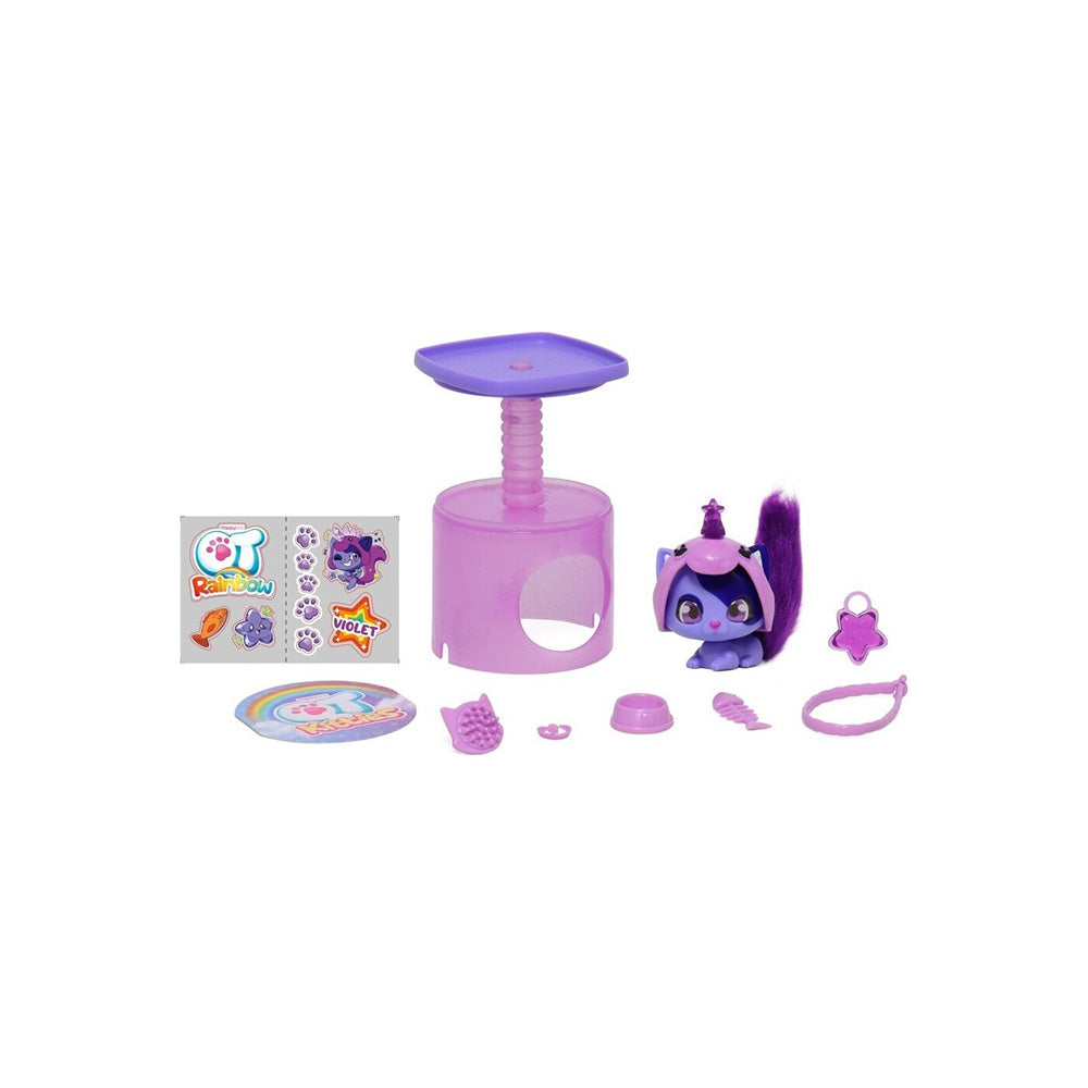 Just Toys QT Kitties Rainbow Φιγούρα 6 Σχέδια - 1 Τμχ
