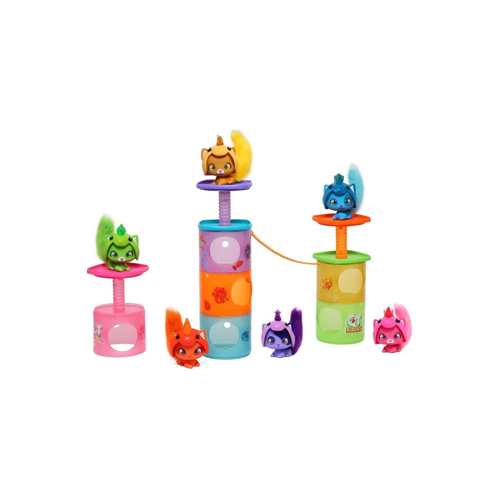 Just Toys QT Kitties Rainbow Φιγούρα 6 Σχέδια - 1 Τμχ
