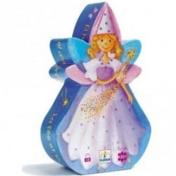 Djeco Puzzle Σε Σχηματικο Κουτι 'Νεραιδα' 36Pcs