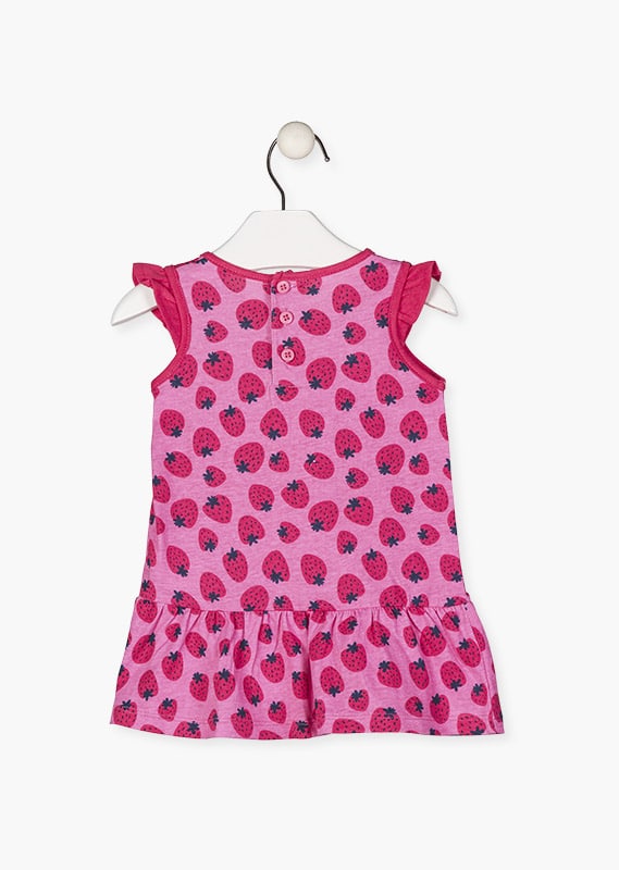 Losan Βρεφικο Μαγιω Με Μοτιβο Φραουλιτσες