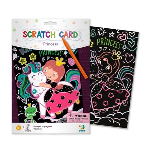 Scratch Card Princess – Ζωγραφικη Με Ξυστο Πριγκιπισσα Do300192
