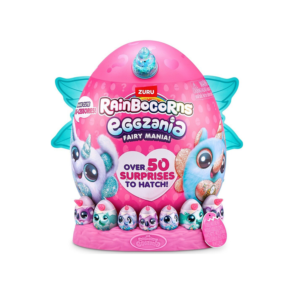ZuruZuru Αυγό Rainbocorns  Eggzania Fairy Mania Large Series 1 - 3 Σχέδια - 1 Τμχpapell.gr