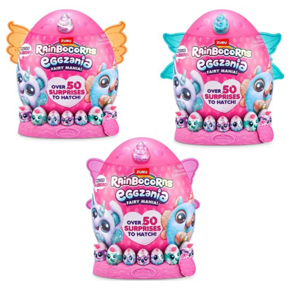 ZuruZuru Αυγό Rainbocorns  Eggzania Fairy Mania Large Series 1 - 3 Σχέδια - 1 Τμχpapell.gr