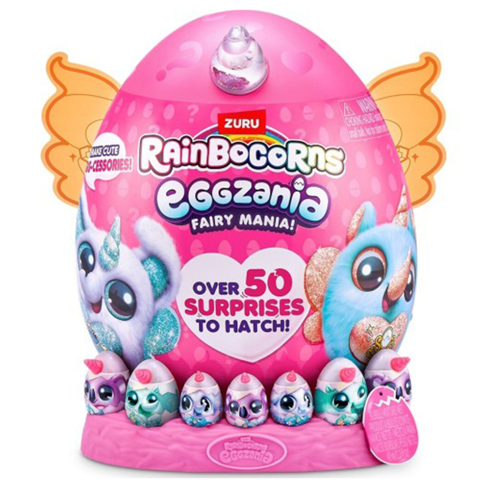 ZuruZuru Αυγό Rainbocorns  Eggzania Fairy Mania Large Series 1 - 3 Σχέδια - 1 Τμχpapell.gr
