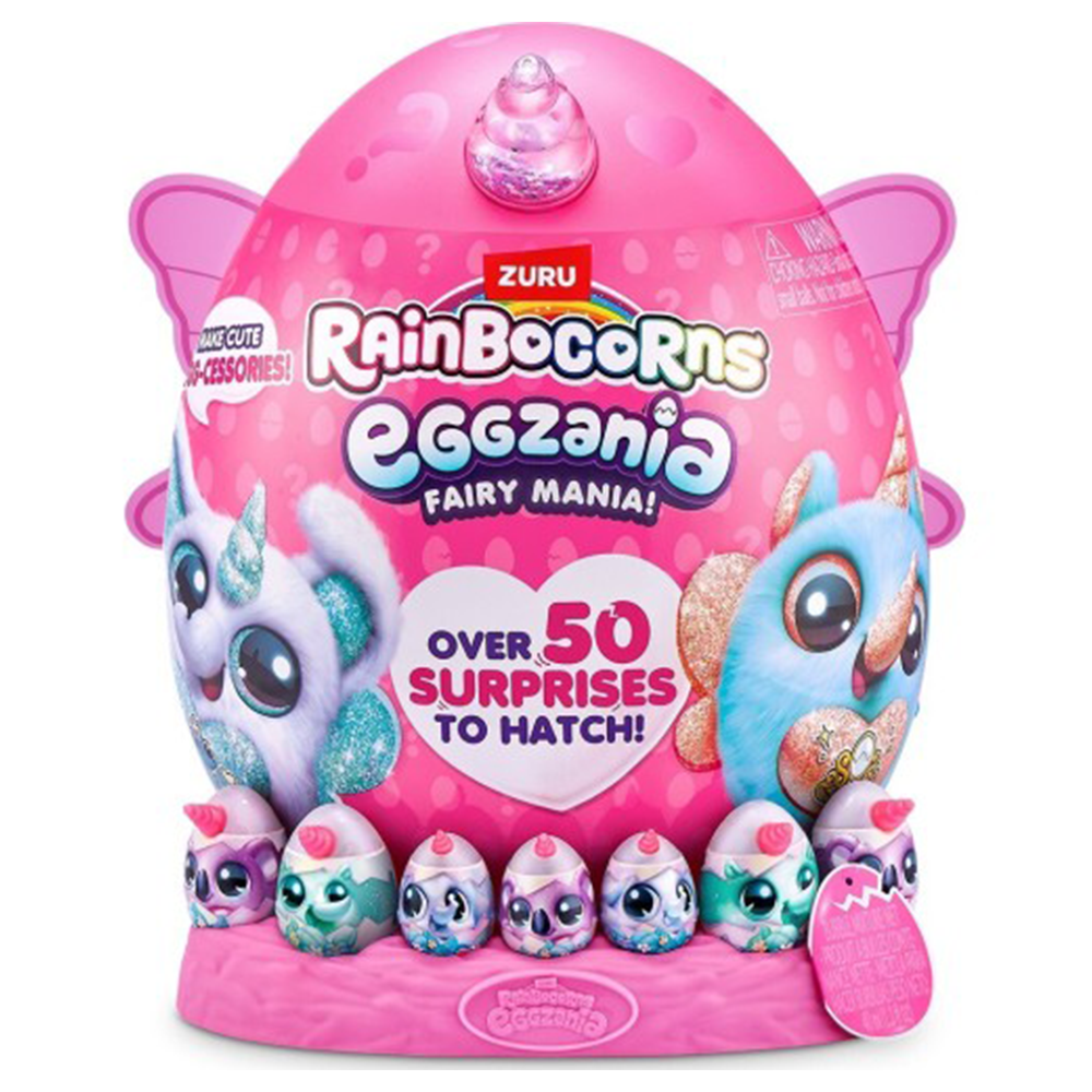 ZuruZuru Αυγό Rainbocorns  Eggzania Fairy Mania Large Series 1 - 3 Σχέδια - 1 Τμχpapell.gr