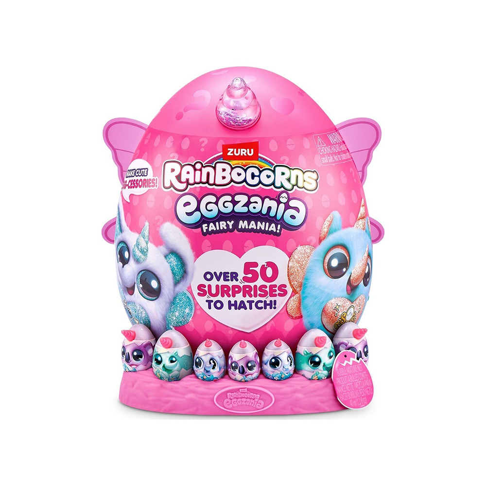 ZuruZuru Αυγό Rainbocorns  Eggzania Fairy Mania Large Series 1 - 3 Σχέδια - 1 Τμχpapell.gr