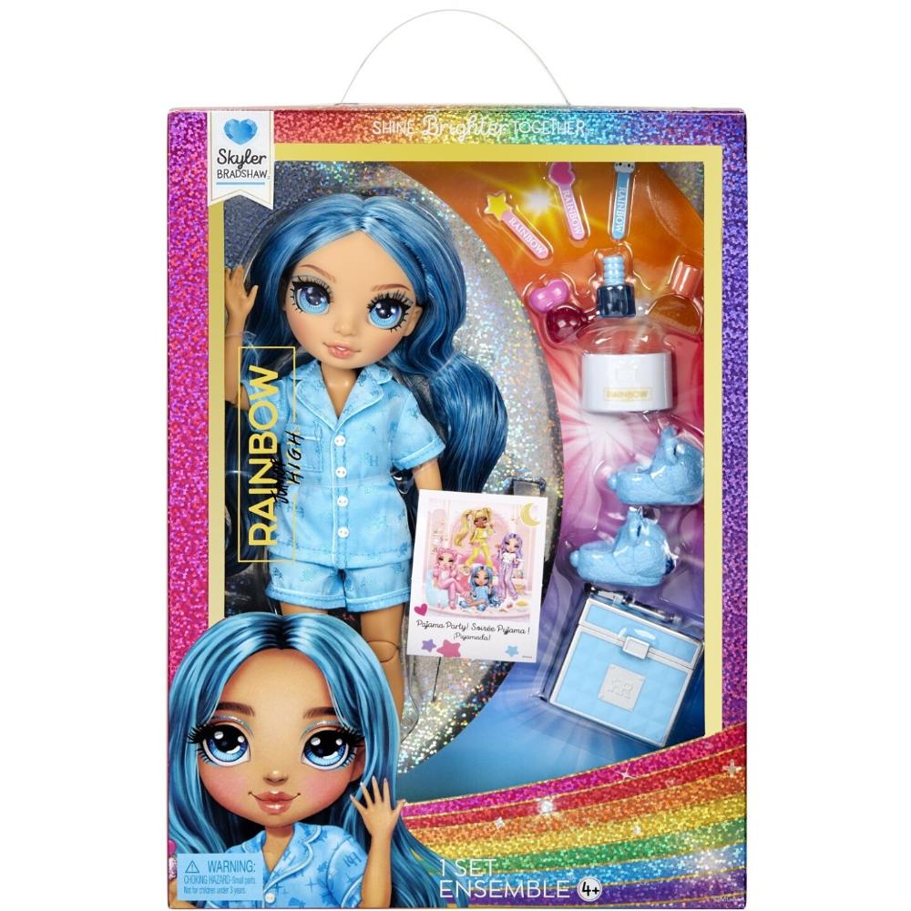 MgaMGA Rainbow High: Junior High Pajama Party Κούκλα - Skyler Bluepapell.gr