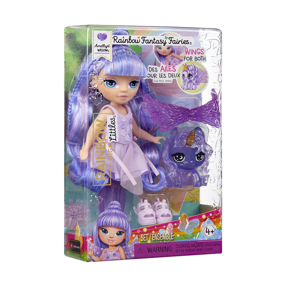 MGA Rainbow High Rainbow Fantasy Fairies - Amethyst Willow Doll