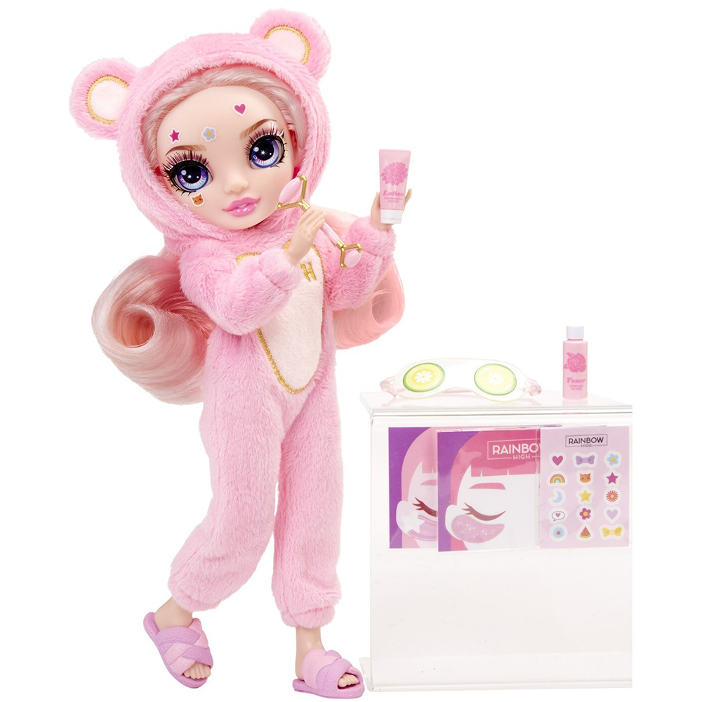 MgaMGA Rainbow High: Junior High Pajama Party Κούκλα -Bella Pink Parkerpapell.gr