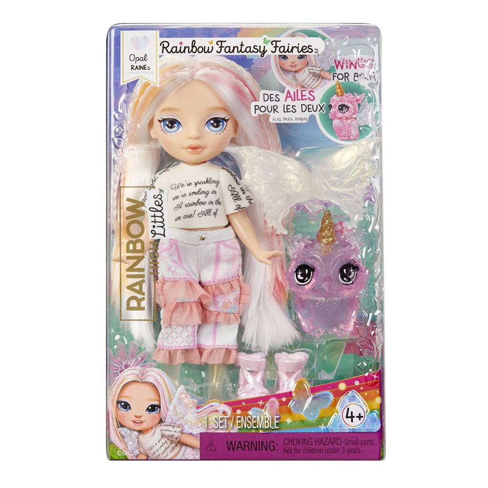 MGA Rainbow High Rainbow Fantasy Fairies - Opal Raine Doll