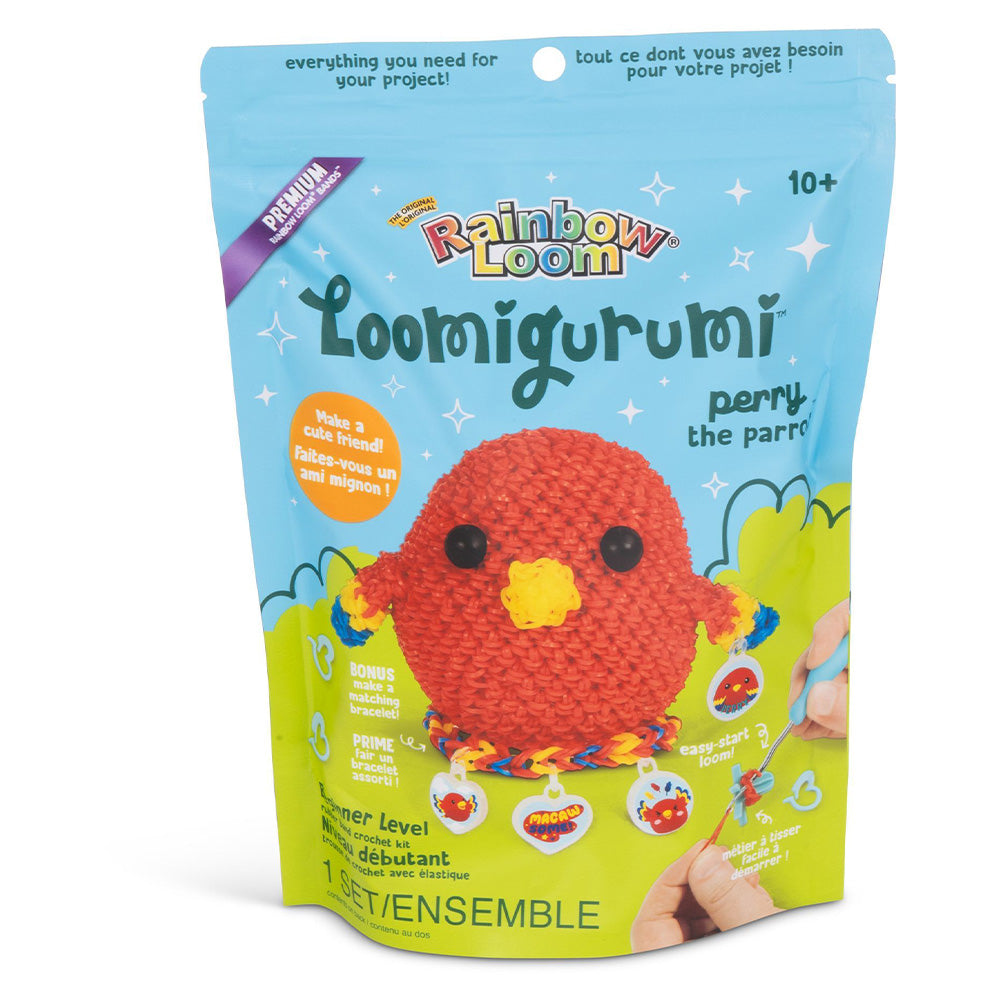 Rainbow Loom Loomigurumi Σετ Παπαγάλος