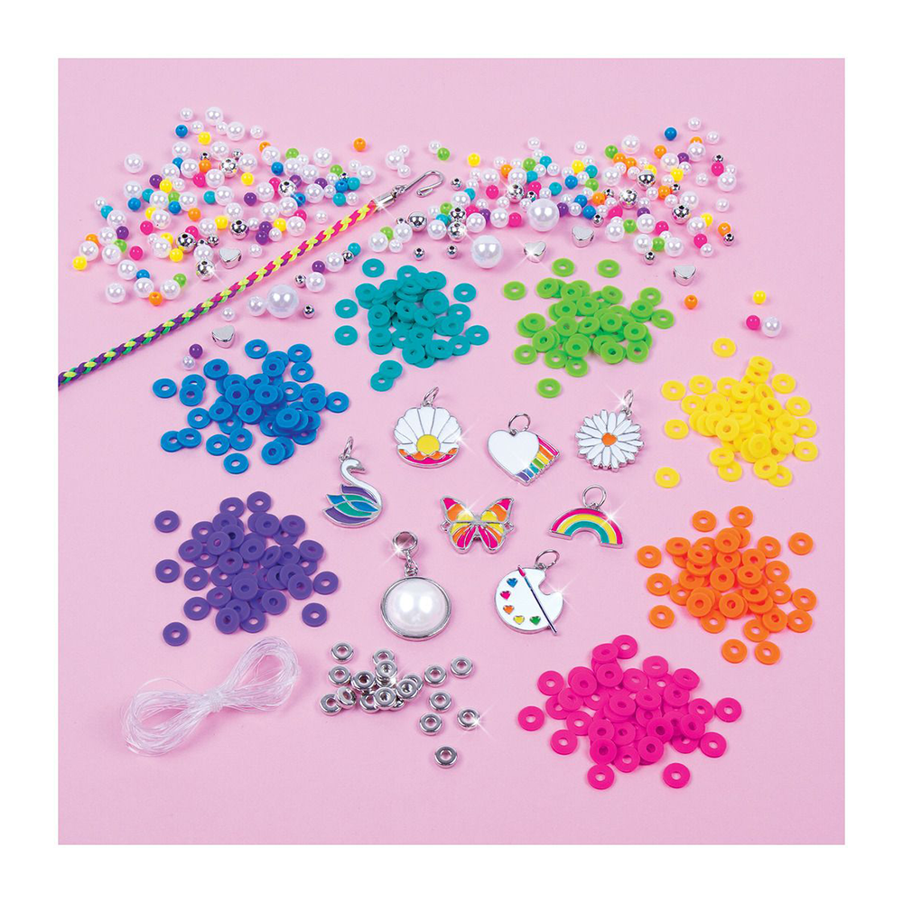 Make It Real Rainbows And Pearls DIY Jewelry Kit