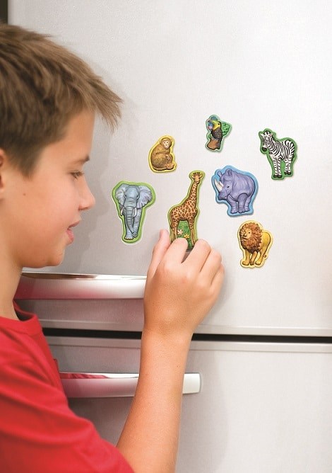 4Μ Κατασκευη Αγρια Ζωα Μαγνητακια/Καρφιτσα