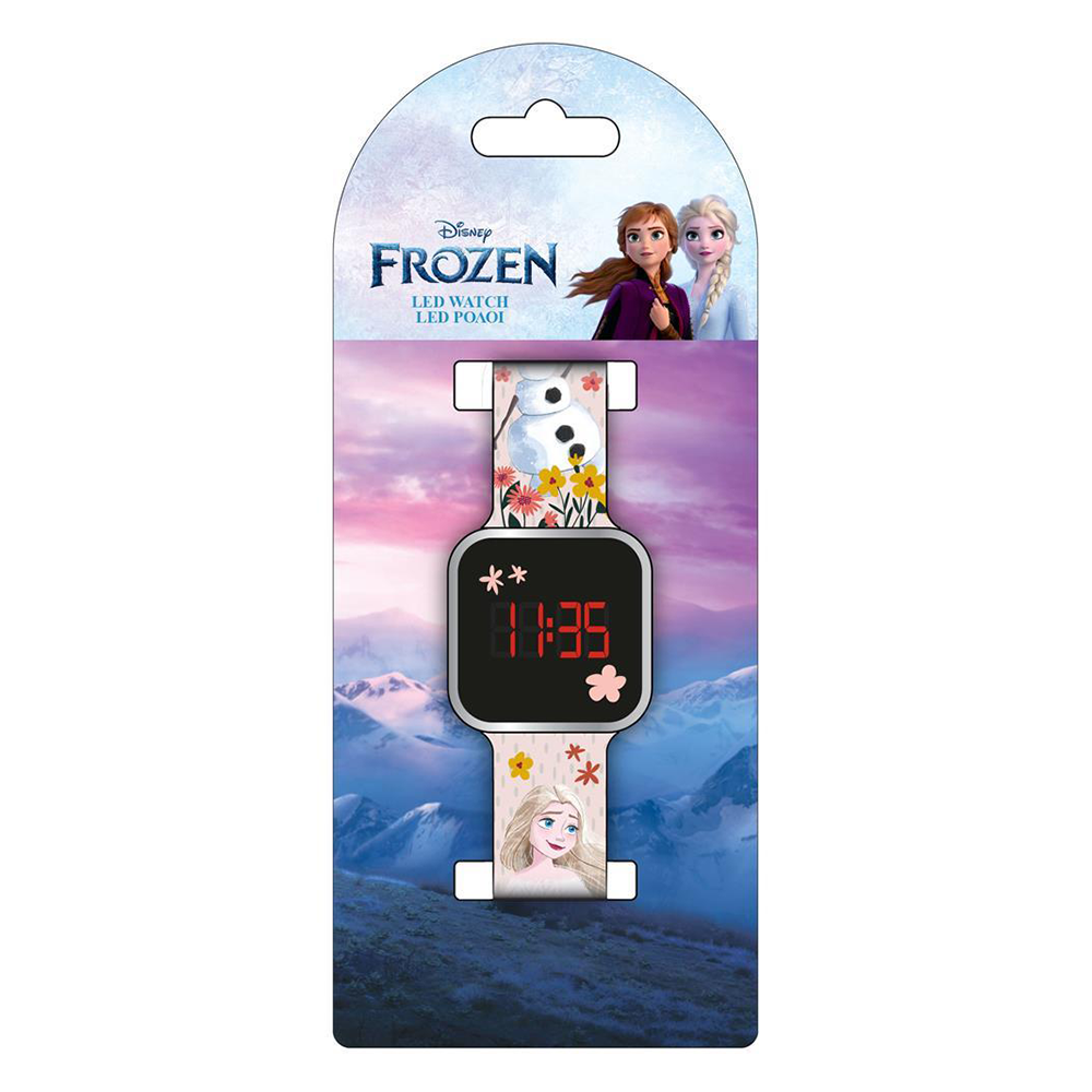 Ρολόι Led Disney Frozen Παιδικό Ψηφιακό
