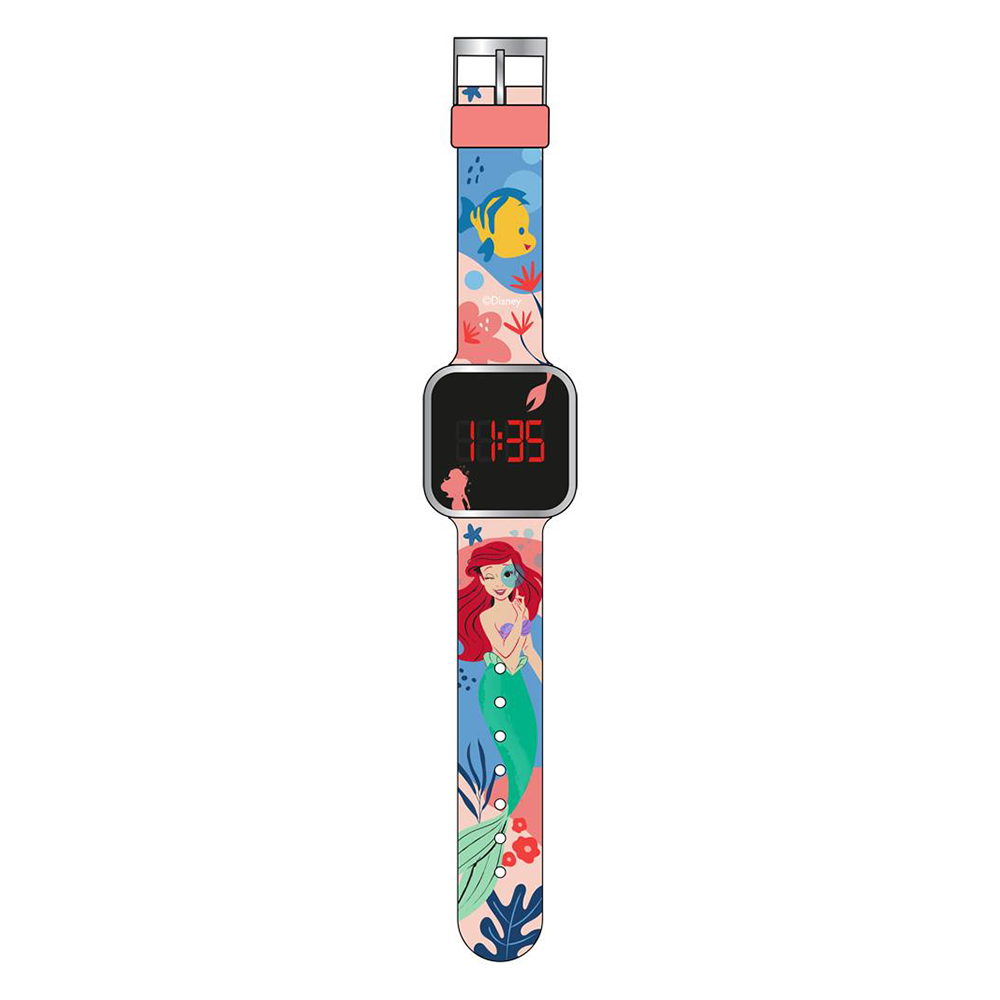 Ρολόι LED Disney Princess Ariel Παιδικό Ψηφιακό