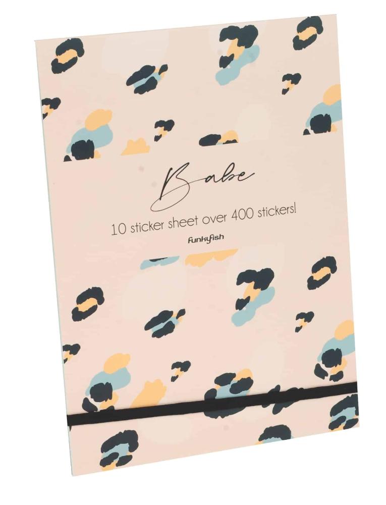 Sticker Book Babe 10 Sheets Over 400 Stickers