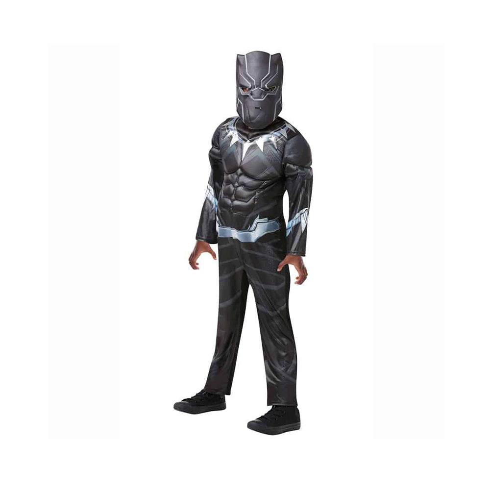 Rubies Αποκριάτικη Παιδική Στολή Black Panther Deluxe